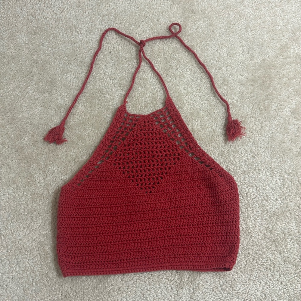 Halter Knit/Crochet Top